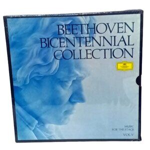 Beethoven Bicentennial Collection Music for the Stage Vol 5 Box Set 5 LP's